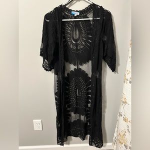 Rebellion Again OS Floral Kimono